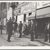 Preaching to the crowd. Salvation Army, San Francisco, California