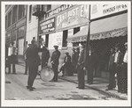 Preaching to the crowd. Salvation Army, San Francisco, California