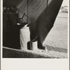 Tent of migratory workers in Farm Security Administration (FSA) camp (emergency). Calipatria, California