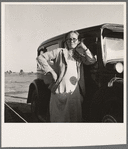 A grandmother from Oklahoma. She works in the California pea fields. Calipatria, California