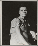 Pregnant woman, the daughter of a migrant family. Imperial Valley, California
