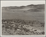 U.S. 99 on ridge over Tehachapi Mountains. Heavy truck route between Los Angeles and San Joaquin Valley over which migrants travel back and forth