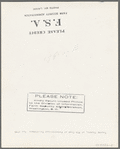 Tulare County, at Farm Security Administration (FSA) camp at Farmersville, California