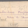 Sherwood, John D. - Underdone People