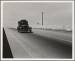 Between Tulare and Fresno. Overpass on U.S. 99. (See general caption.) California