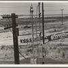 Between Tulare and Fresno, California. From the overpass approaching Fresno