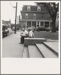 Farmers idling around the courthouse. Roxboro, North Carolina