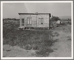 Washington, Yakima. Homes are built bit by bit with whatever materials are available. Many drought refugees settle in Sumac Park, one of several large shacktowns around Yakima