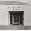 Western Washington, Grays Harbor County, Elma. Modern building adjoining power company building and across the street from 20444-C