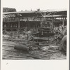 Dismantling the Mumby Lumber Mill after thirty five years operation. Malone, western Washington. See general caption number 39