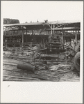 Dismantling the Mumby Lumber Mill after thirty five years operation. Malone, western Washington. See general caption number 39