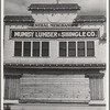 Office and company store, which shut down when mill closed in 1938. Western Washington, Grays Harbor County, Malone, Washington. See General caption number 39