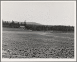 The Nieman farm showing cleared land on which the bulldozer is clearing more land. Western Washington, Lewis County, near Vader. See general caption number 41