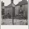 Hop kiln ready for firing during hop season. Oregon, Josephine County, near Grants Pass. See general caption number 45