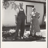 Mr. and Mrs. Chris Ament, dry land wheat farmers who survived in the Columbia Basin. Washington, Grant County, three miles south of Quincy. See general caption number 35