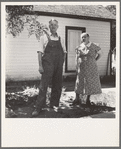 Mr. and Mrs. Chris Ament, dry land wheat farmers who survived in the Columbia Basin. Washington, Grant County, three miles south of Quincy. See general caption number 35