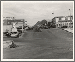 Approaching main street of boom construction town, about four years old. Looking right from highway. Washington, Coulee City, Grant County