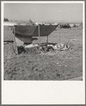 Living conditions for migrant potato pickers. Tulelake, Siskiyou County, California. General caption number 63-1