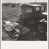 Living conditions for migrant potato pickers. Tulelake, Siskiyou County, California. Number 63-1 general caption