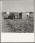 Living conditions for migrant potato pickers. Tulelake, Siskiyou County, California