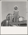Part of family come for work in potatoes. Tulelake, Siskiyou County, California. Left their home in Turkey, Texas, November, 1938. Picked cotton in Arizona till March. Picked fruit in Oregon till June. Picked prunes in Idaho till September 15th