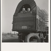 Just arrived from Kansas. On highway going to potato harvest. Near Merrill, Klamath County, Oregon