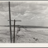 Great Plains and highway north of Amarillo, Texas