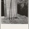 Hay forks. Northern Oregon farm. Morrow County, Oregon