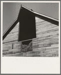 Detail of barn in northern Oregon. Irrigon, Morrow County, Oregon