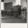 8:45 a.m. Interior of the eastern Oregon one-room county school. Seven pupils enrolled. Between Pleasant Valley and Durkee, Baker County, Oregon