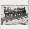 Eight boys at Lincoln Bench School. Born in six states. Near Ontario, Malheur County, Oregon. General caption number 69