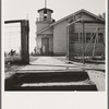 Entrance to Lincoln Bench School. Near Ontario, Malheur County, Oregon. General caption number 69