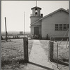 Lincoln Bench School and yard. Near Ontario, Malheur County, Oregon
