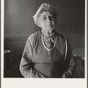 Soper grandmother, who lives with family. FSA (Farm Security Administration) borrower. Willow Creek area. Malheur County, Oregon. General caption number 72
