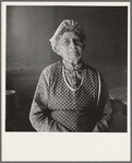Soper grandmother, who lives with family. FSA (Farm Security Administration) borrower. Willow Creek area. Malheur County, Oregon. General caption number 72