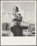 Mrs. Soper tells how it was when they first came. Willow Creek area, Malheur County, Oregon. General caption number 72