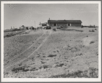 The Browning home, a partial dugout. Seven children live here. Dead Ox Flat, Malheur County, Oregon. General caption number 67