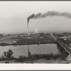 Sugar beet factory (Amalgamated Sugar Company) along Snake River. Nyssa, Malheur County, Oregon, a one factory town. General Caption number 70