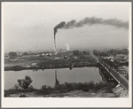 Sugar beet factory (Amalgamated Sugar Company) along Snake River. Nyssa, Malheur County, Oregon, a one factory town. General Caption number 70