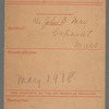 May, John B