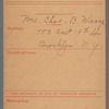 Nelcamp, Mrs. Charles B