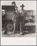 George Cleaver, new farmer, has five boys. The three older boys, ages twelve, sixteen, and eighteen, are needed at home to develop the farm and do not go to school. Malheur County, Oregon