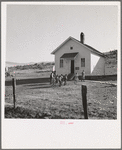 School attended by children of members of Ola self-help sawmill co-op. Gem County, Idaho. See general caption 48