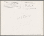 Farm Security Administration borrowers on new farm keep account of their loan. Dead Ox Flat, Malheur County, Oregon. General caption 67