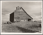 The barn of an older settler on established farm. Boundary County, Idaho. General caption 49