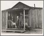 Stump farm family and their present home. Boundary County, Idaho. See general caption 52