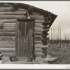 Log home. Farm established six years ago. Priest River Peninsula, Bonner County, Idaho. See general caption 49