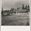 Stores and community center in model lumber company town, Gilchrist, Oregon. See general caption 76