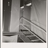 Interior of shower bath unit. FSA (Farm Security Administration) camp. Merrill, Klamath County, Oregon