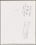 Interior of shower bath unit. FSA (Farm Security Administration) camp. Merrill, Klamath County, Oregon